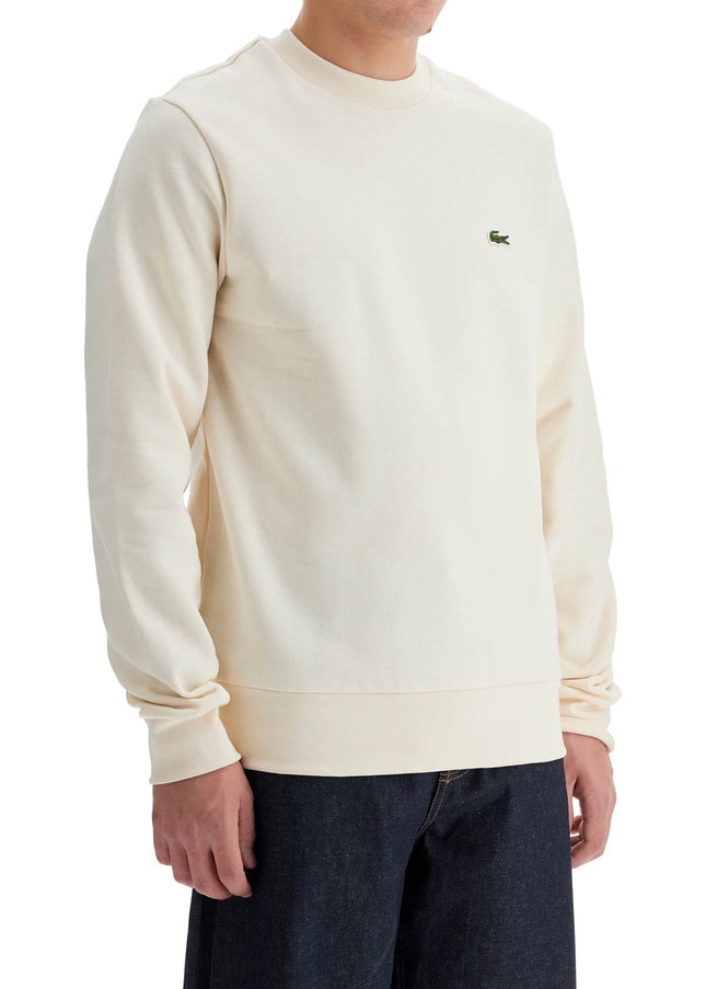 Lacoste classic fit crewneck sweatshirt