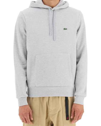 Lacoste hoodie with logo patch