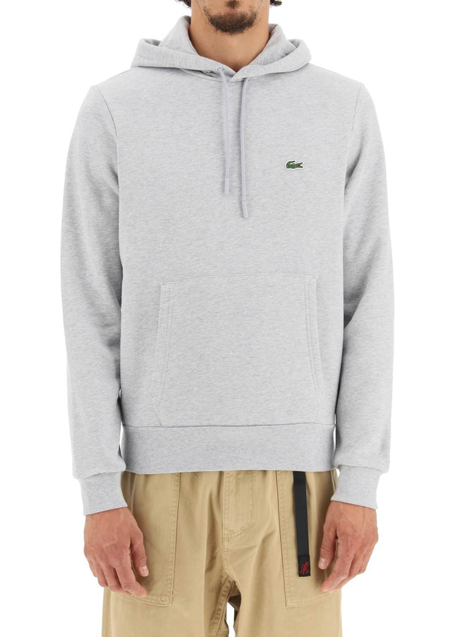 Lacoste hoodie with logo patch