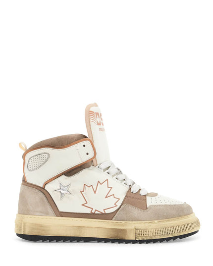 Dsquared2 boogie hi-top sneakers