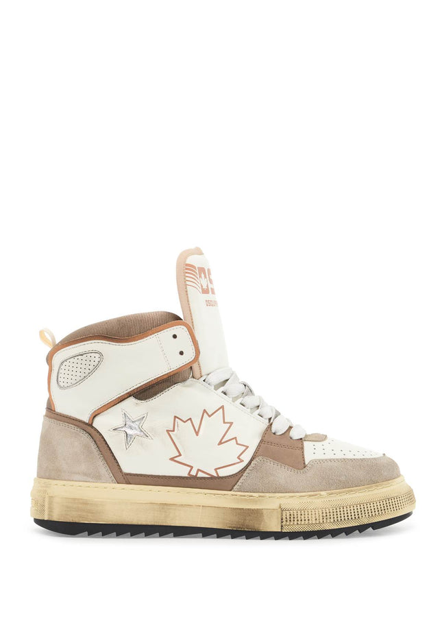 Dsquared2 boogie hi-top sneakers