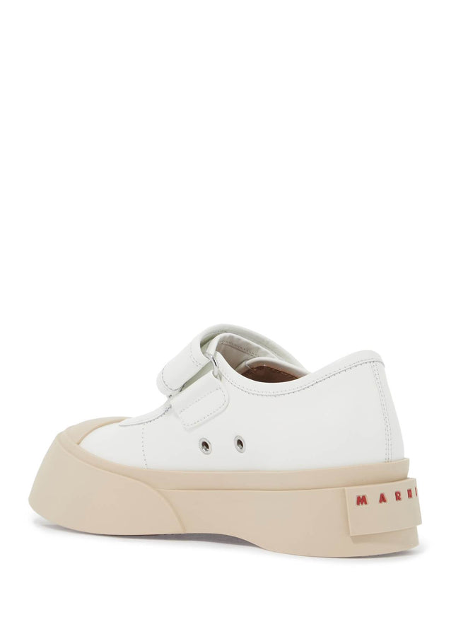 Marni pablo mary jane nappa leather sneakers