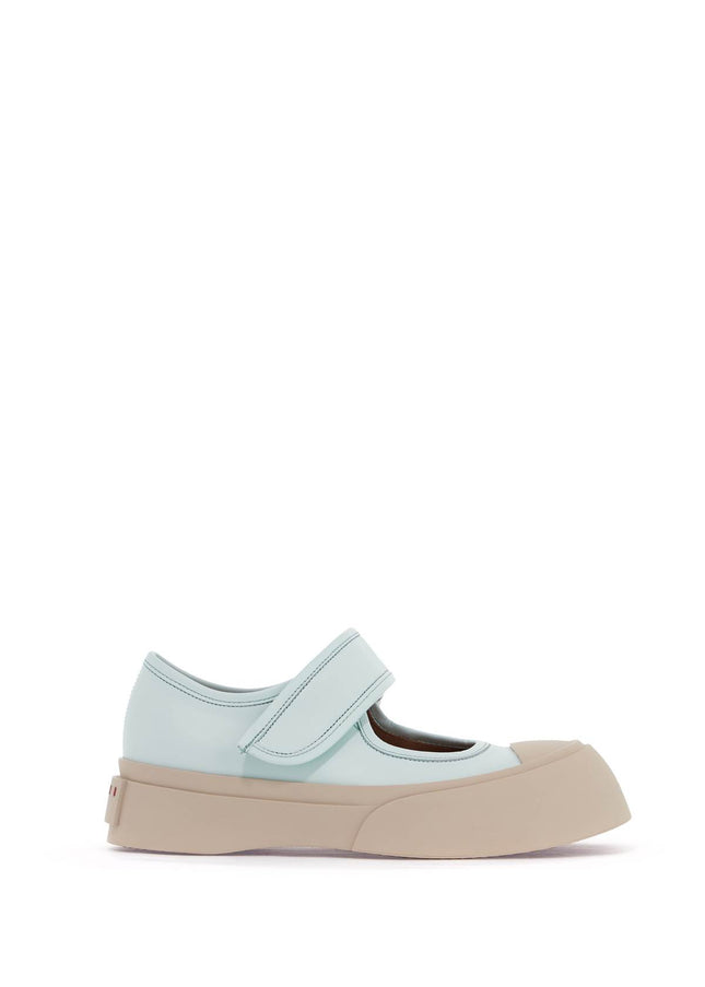 Marni pablo mary jane nappa leather sneakers