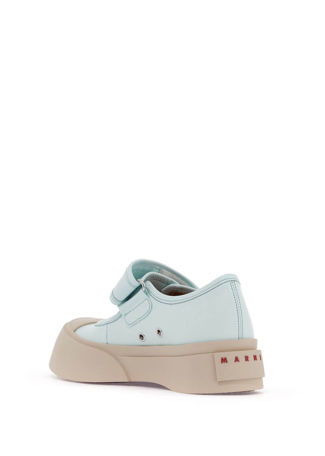 Marni pablo mary jane nappa leather sneakers