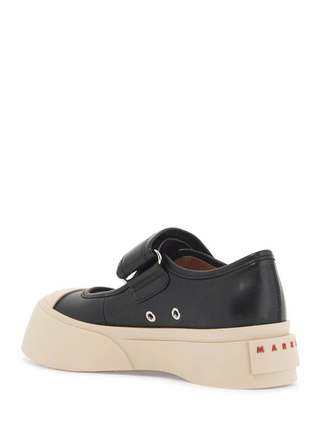 Marni pablo mary jane nappa leather sneakers