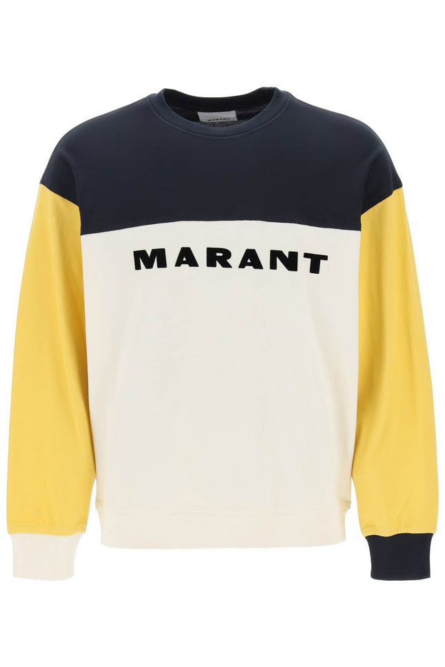 Marant Aftone Color Block Pique Sweatshirt-MARANT-S-Urbanheer