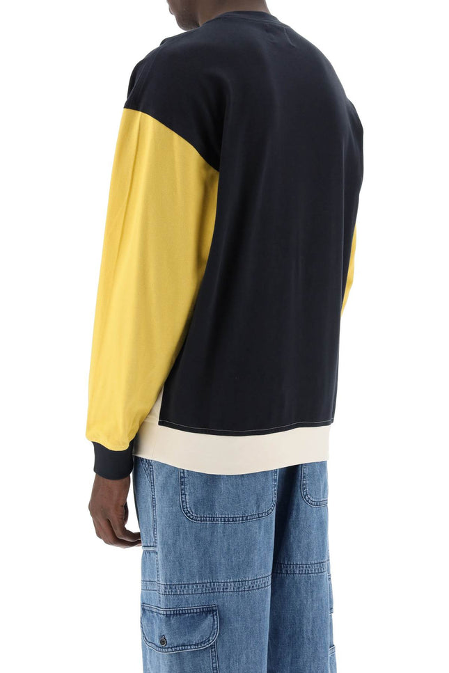 Marant Aftone Color Block Pique Sweatshirt-MARANT-Urbanheer