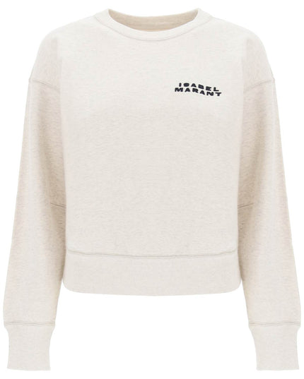 Isabel Marant shad sweatshirt with logo embroidery