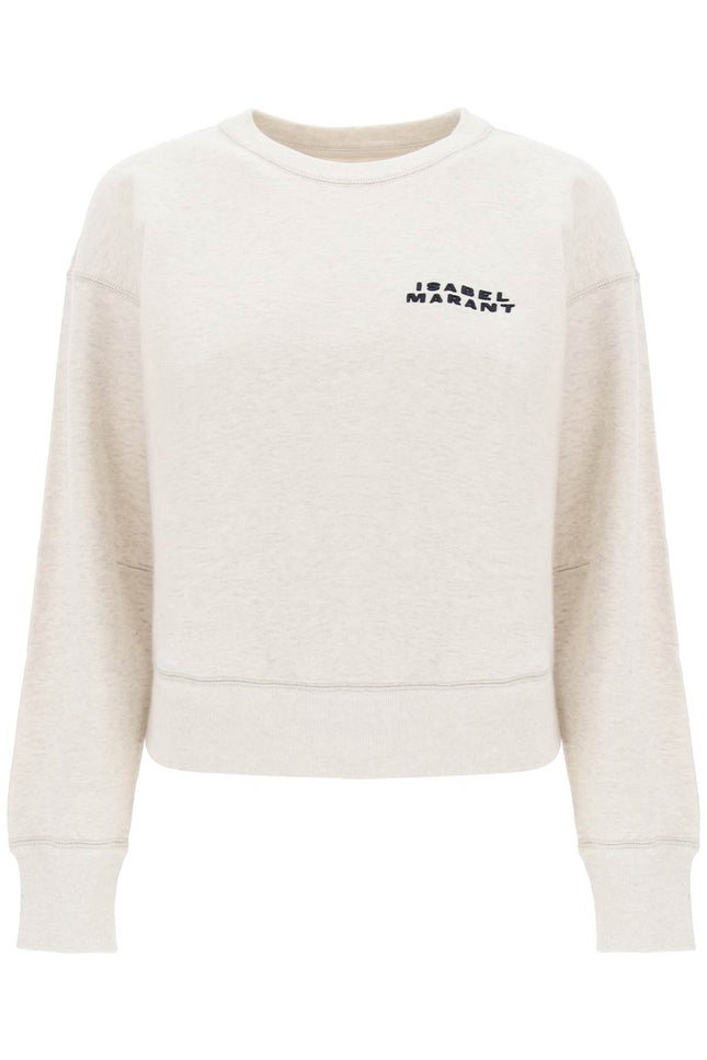 Isabel Marant shad sweatshirt with logo embroidery