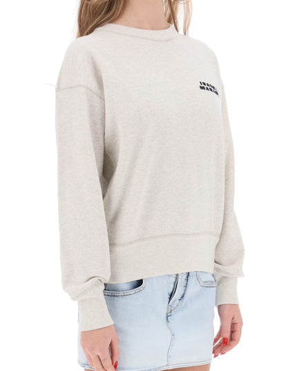 Isabel Marant shad sweatshirt with logo embroidery