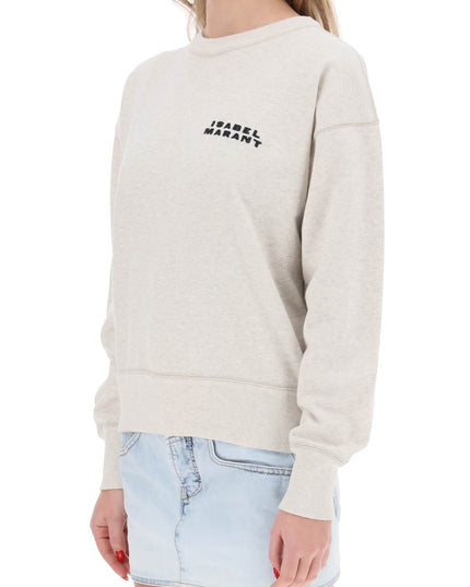 Isabel Marant shad sweatshirt with logo embroidery