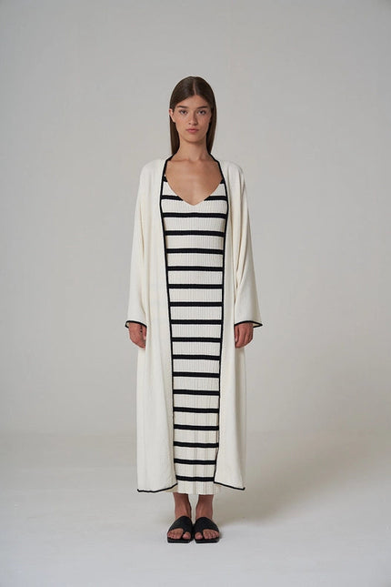 Sabba Knitted Dress Stripe