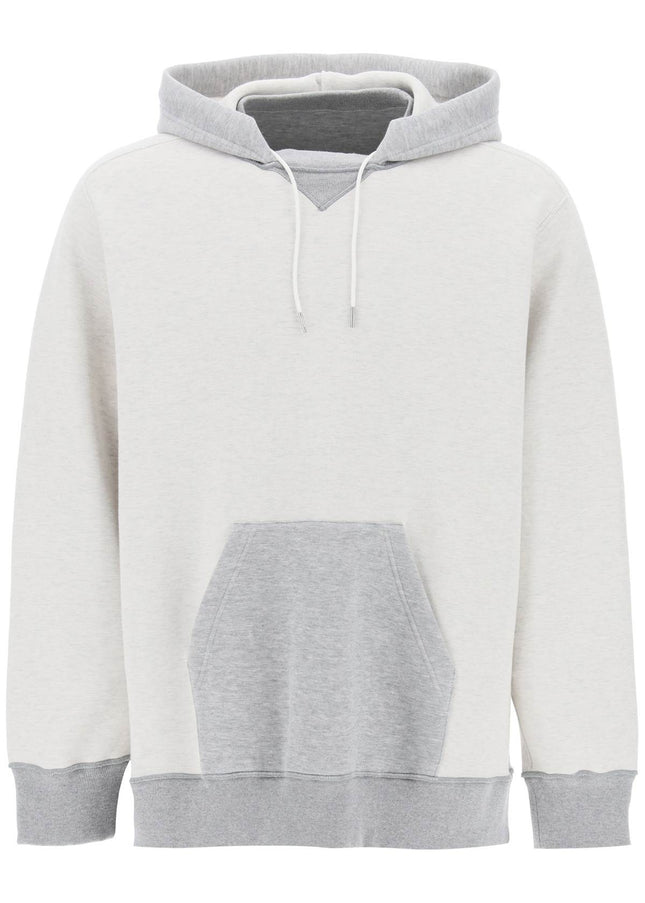 Sacai hooded sweatshirt with reverse