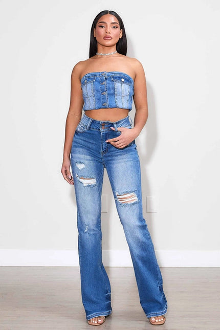 Sage Bootcut Jeans