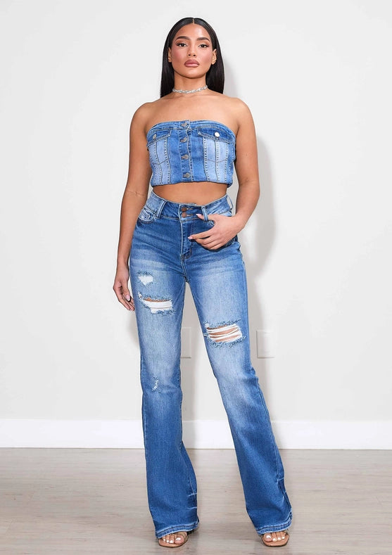 Sage Bootcut Jeans