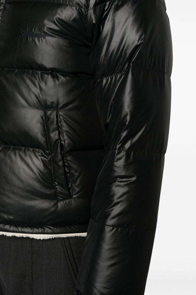 Saint Laurent  Coats Black