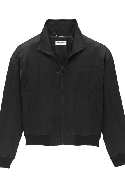 Saint Laurent  Coats Black