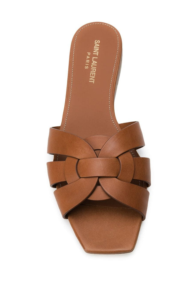 Saint Laurent  Sandals Leather Brown