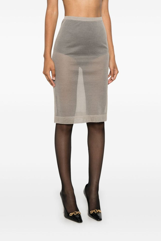 Saint Laurent  Skirts Grey