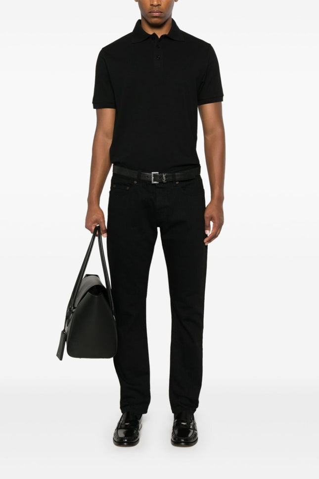 Saint Laurent  T-shirts and Polos Black