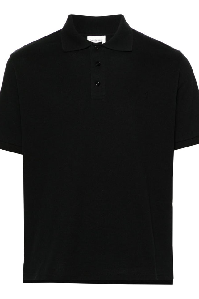 Saint Laurent  T-shirts and Polos Black