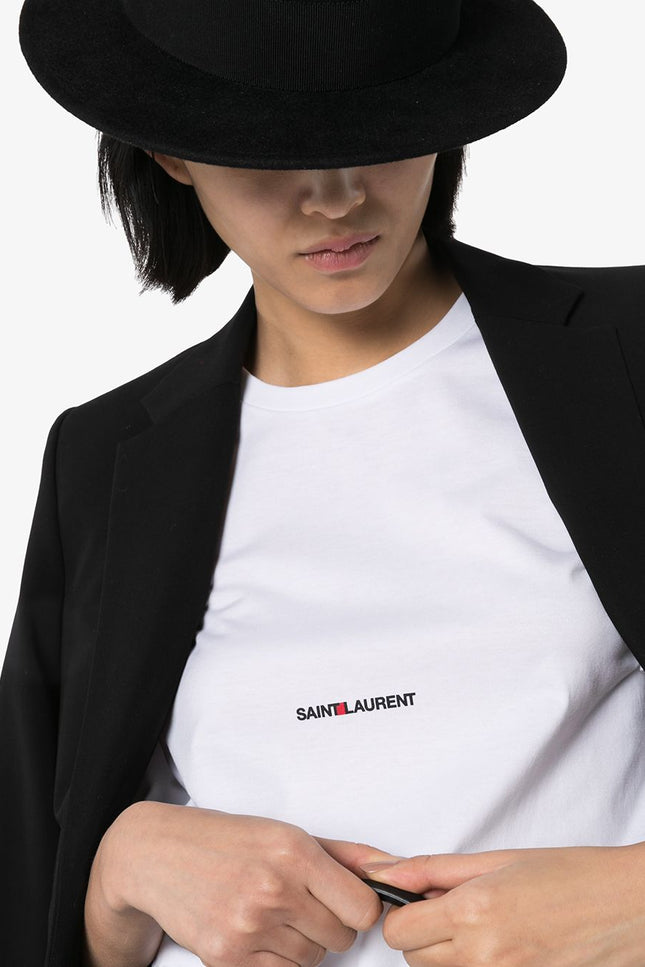 Saint Laurent  T-Shirts And Polos White