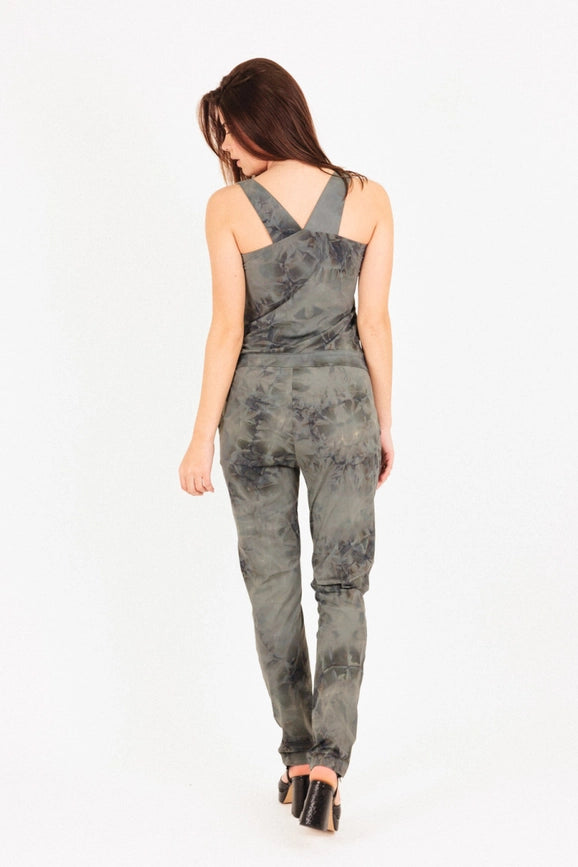 Sandy Tie & Dye Overall  Khaki Tie & Dye