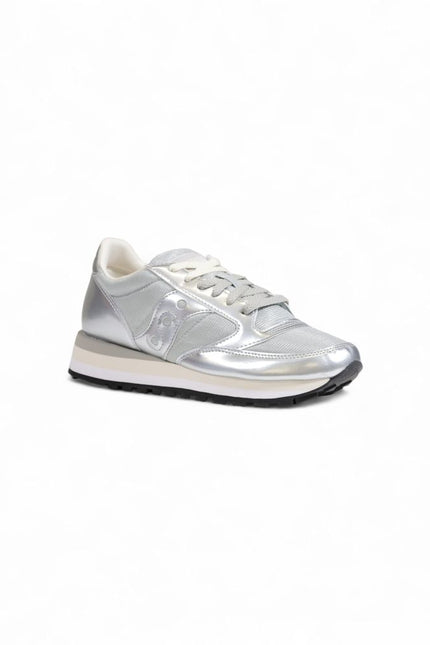 Saucony Silver Fabric Sneaker