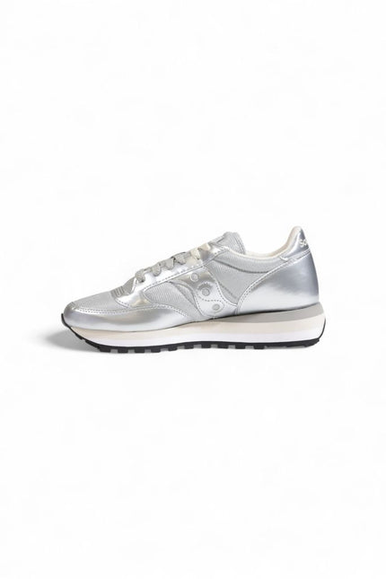 Saucony Silver Fabric Sneaker