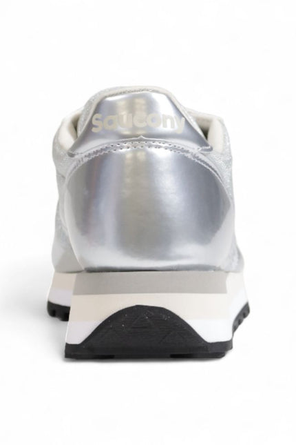 Saucony Silver Fabric Sneaker