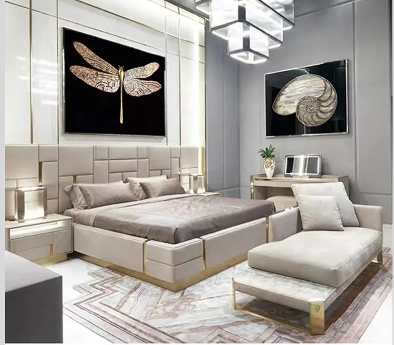 Italian Design Luxury Bedroom Furniture-UH Decor-Urbanheer