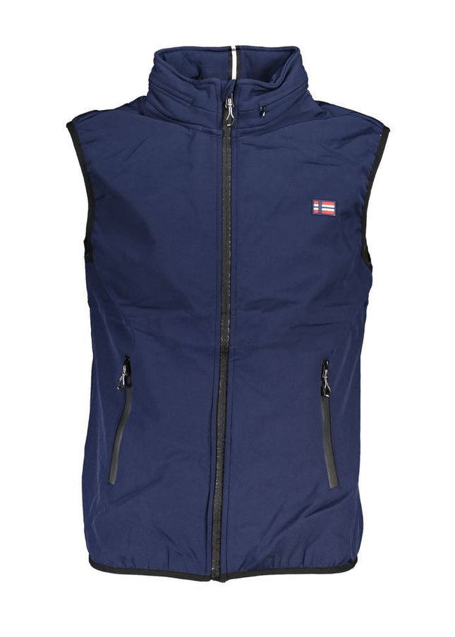 Scuola Nautica Blue Polyester Jacket