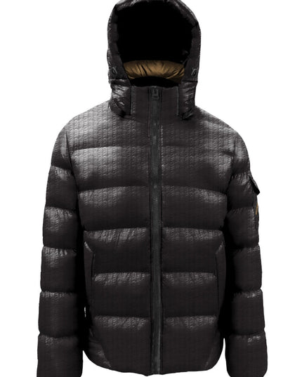 Seersucker Nylon Puffer Jacket