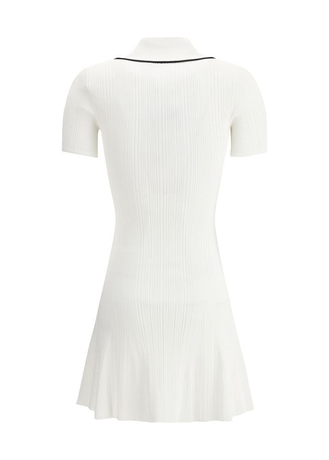 Self-Portrait ribbed Mini Dress