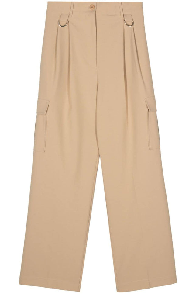 Semicouture Trousers Beige