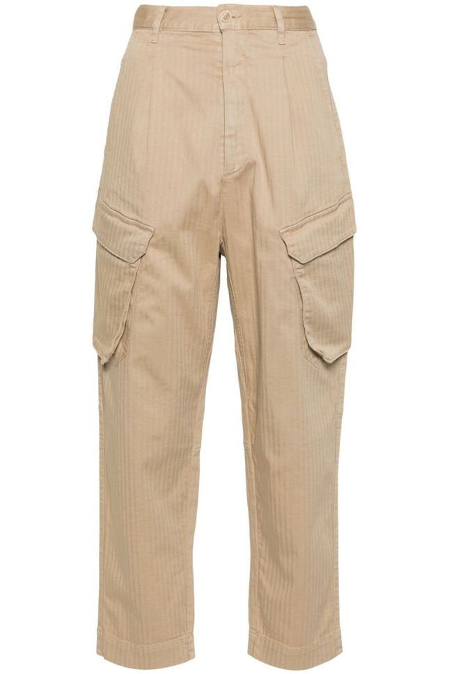 Semicouture Trousers Beige