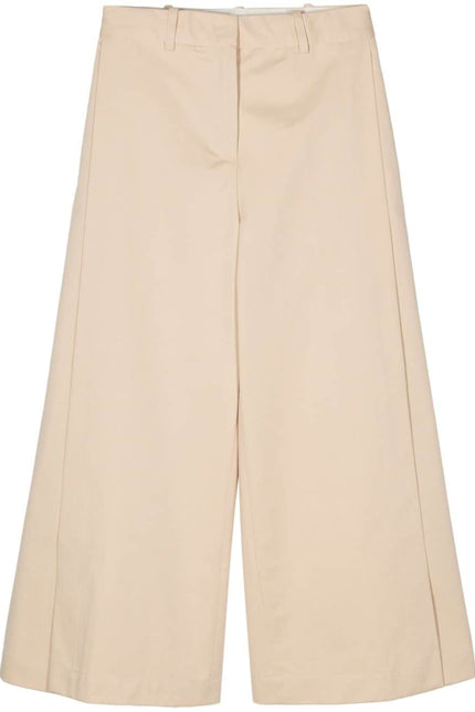 Semicouture Trousers Camel