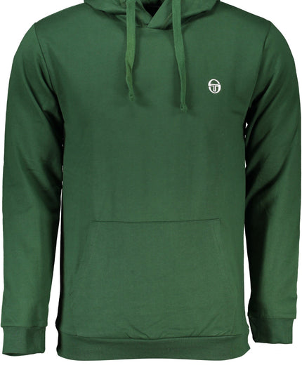 SERGIO TACCHINI MEN'S GREEN ZIPLESS SWEATSHIRT-Felpe-SERGIO TACCHINI-Urbanheer