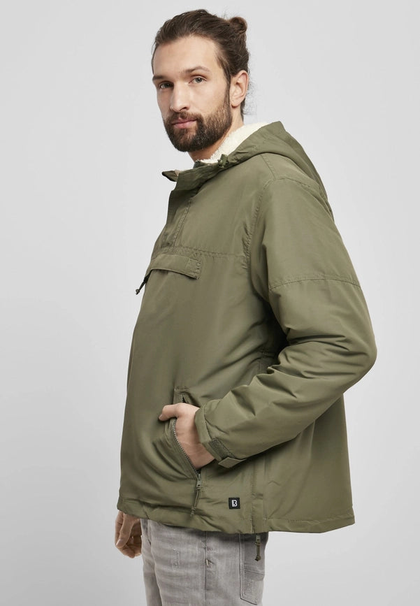 Sherpa Windbreaker olive