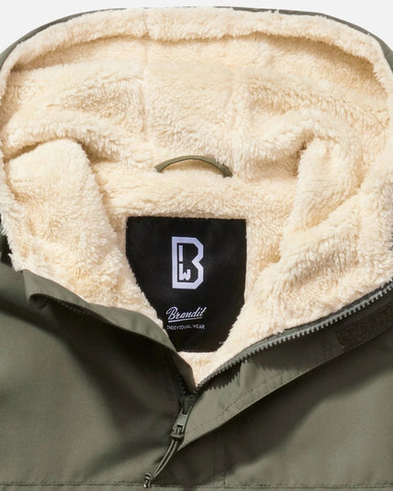 Sherpa Windbreaker olive