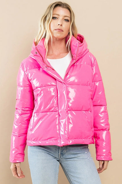 Shinny Puffer Jacket