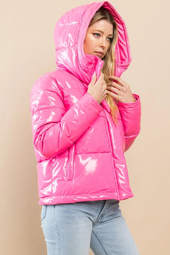 Shinny Puffer Jacket