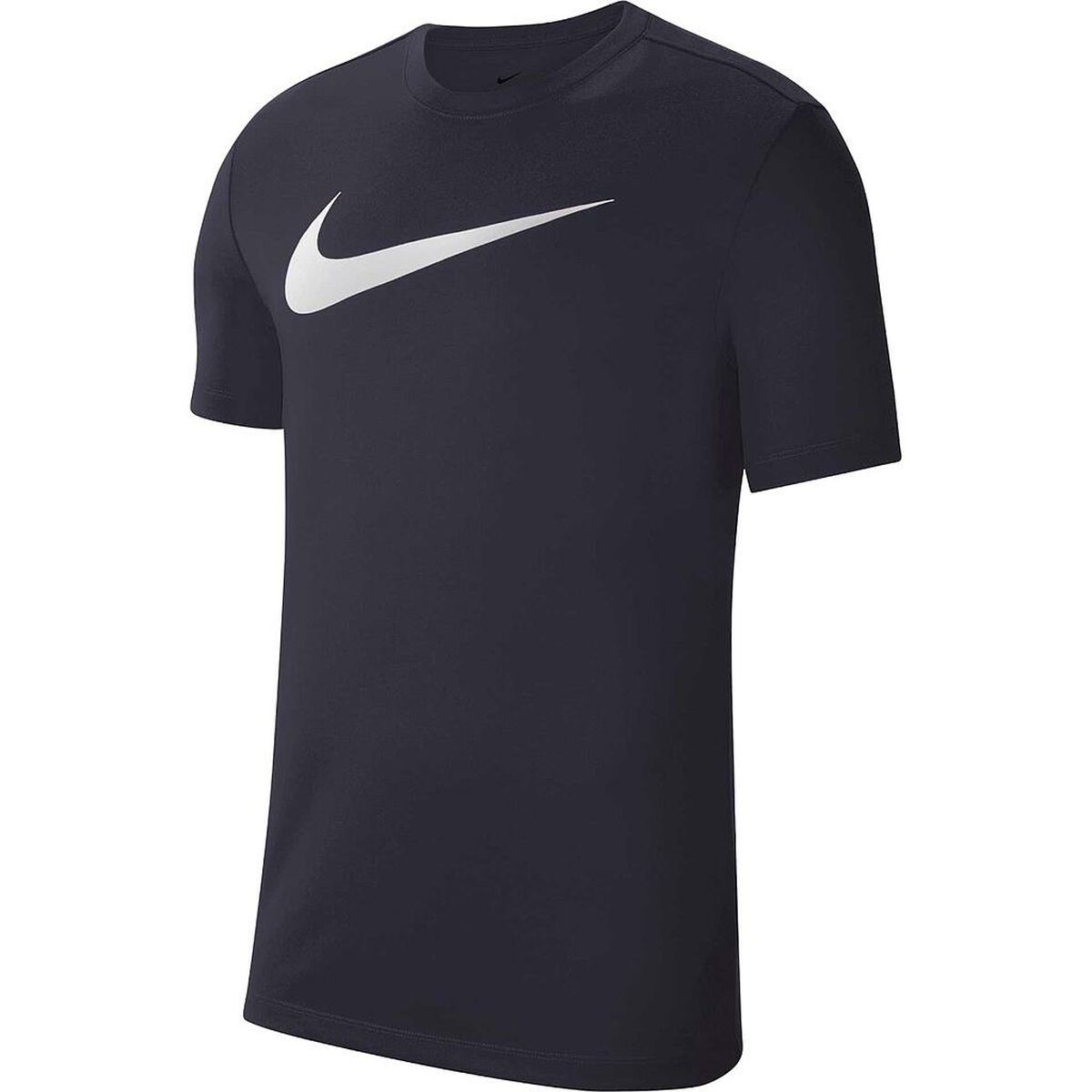 Short Sleeve T-Shirt DF PARL20 SS TEE Nike CW6941 451 Navy Blue-Fashion | Accessories > Clothes and Shoes > T-shirts-Nike-Urbanheer
