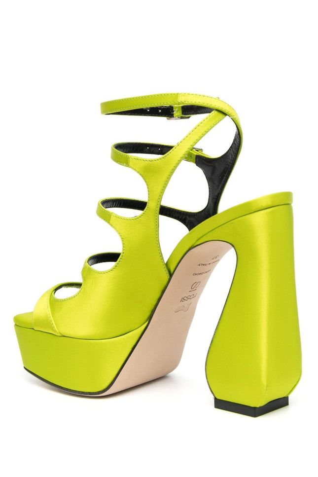 SI ROSSI Sandals Yellow-women > shoes > sandals-Si Rossi-41-Yellow-Urbanheer