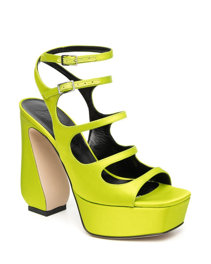 SI ROSSI Sandals Yellow-women > shoes > sandals-Si Rossi-41-Yellow-Urbanheer