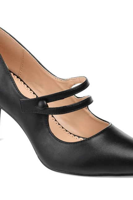 Sidney Stiletto Pump Heel in Faux Leather