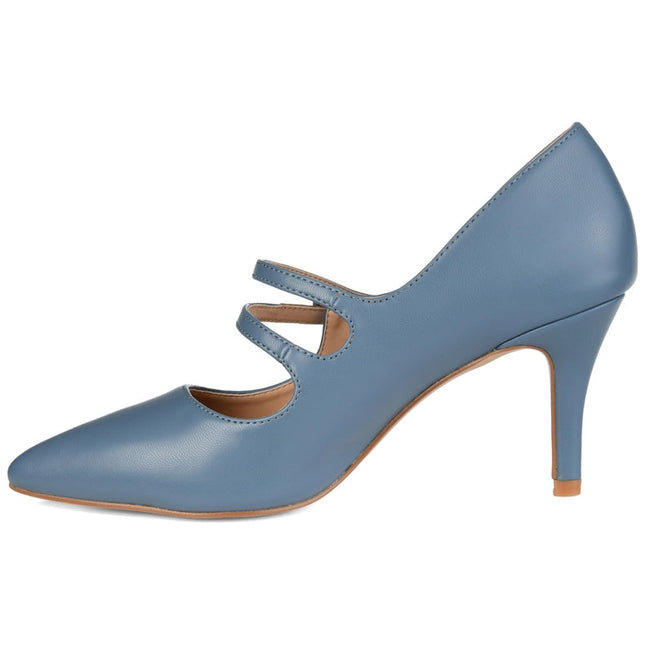 Sidney Stiletto Pump Heel in Faux Leather