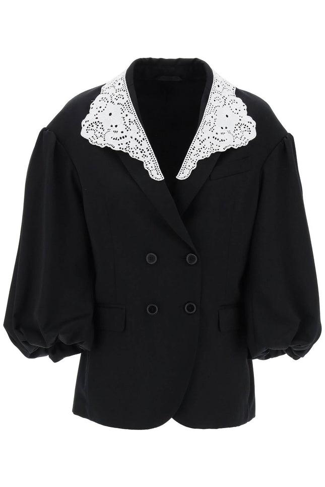 Simone Rocha "oversized blazer with lace