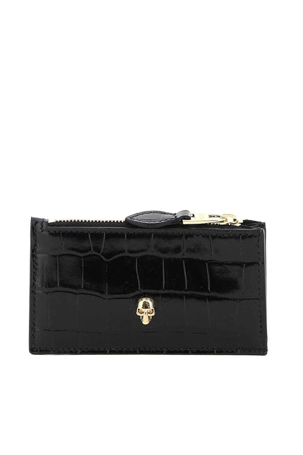 Skull Card Holder Pouch