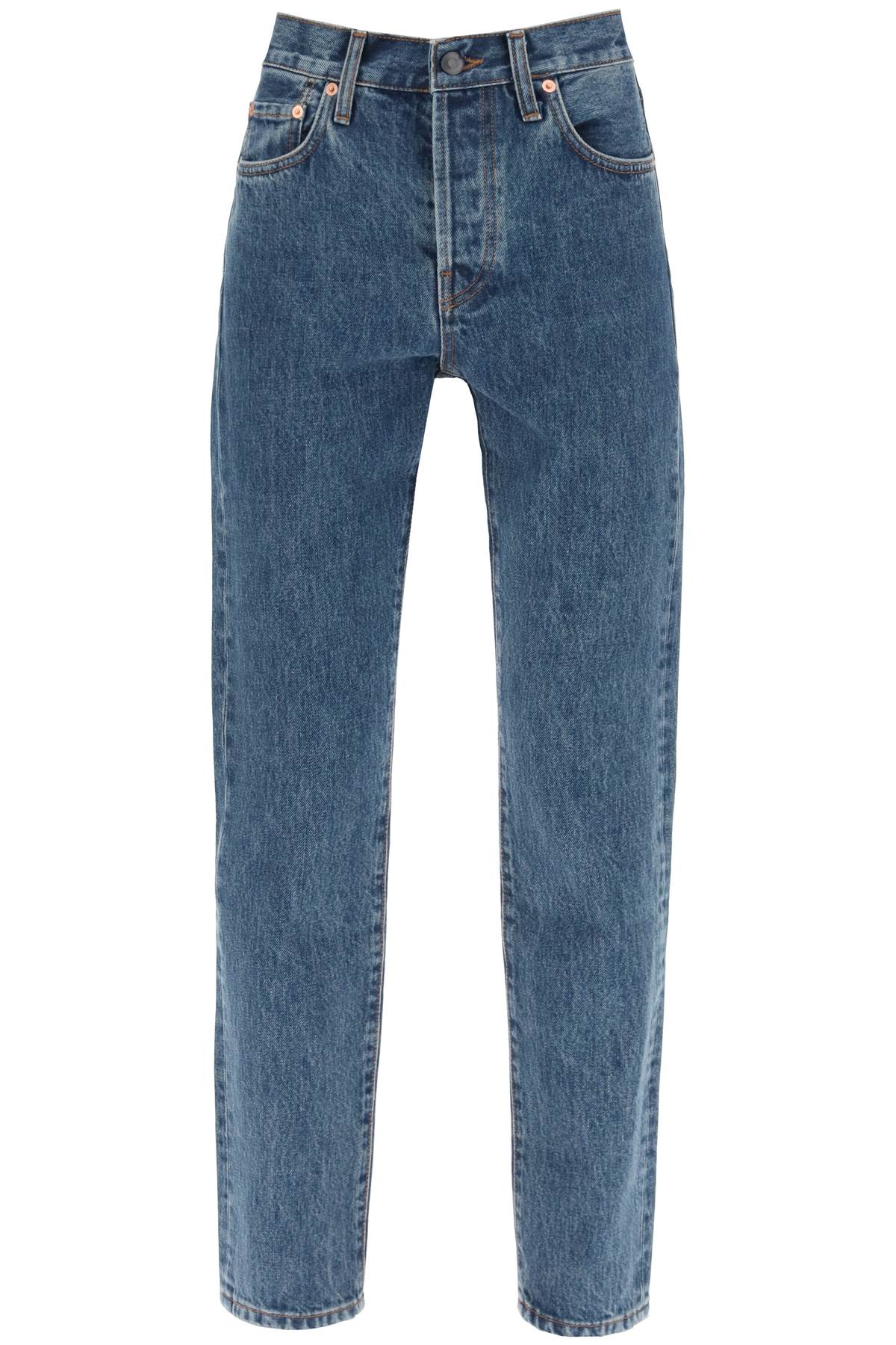 Slim Jeans With Acid Wash-women > clothing > jeans-Wardrobe.Nyc-Urbanheer